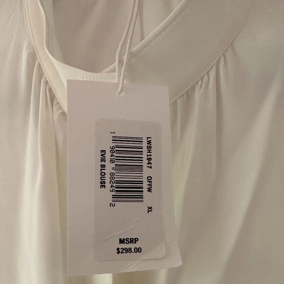 FRAME Offwhite Evie Blouse XL - Picture 3 of 3